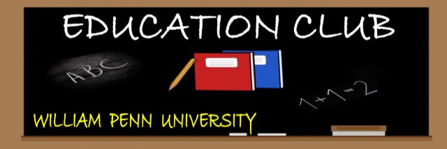 WPU Education Club banner