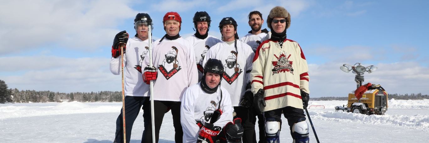 Taylor Cup Pond Hockey Tournament banner