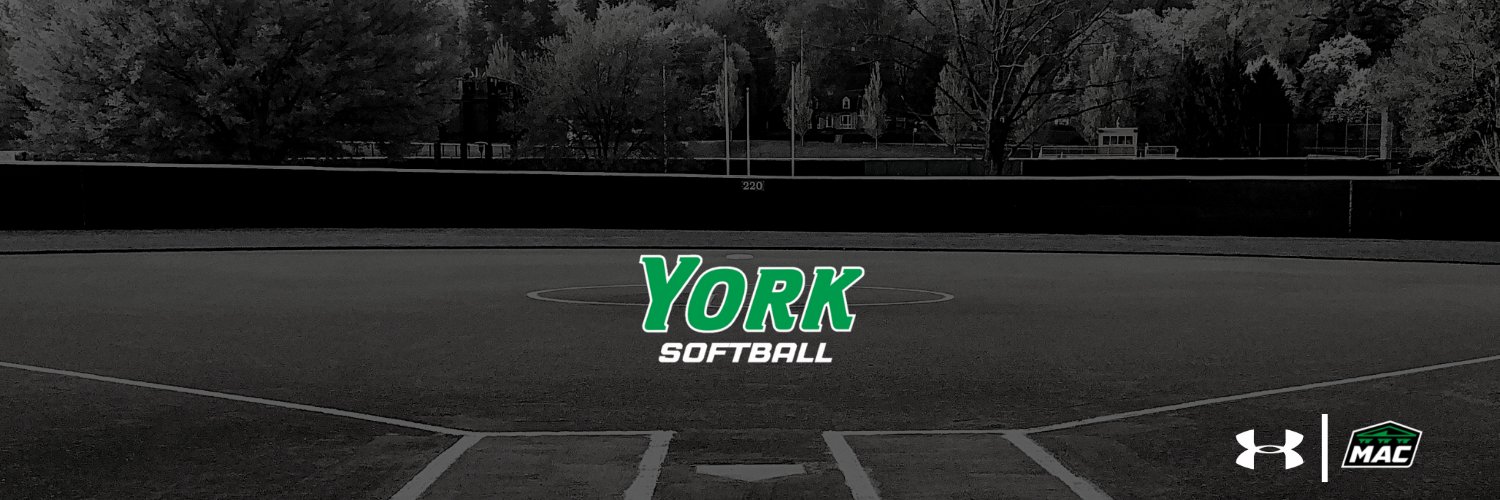 York Softball banner