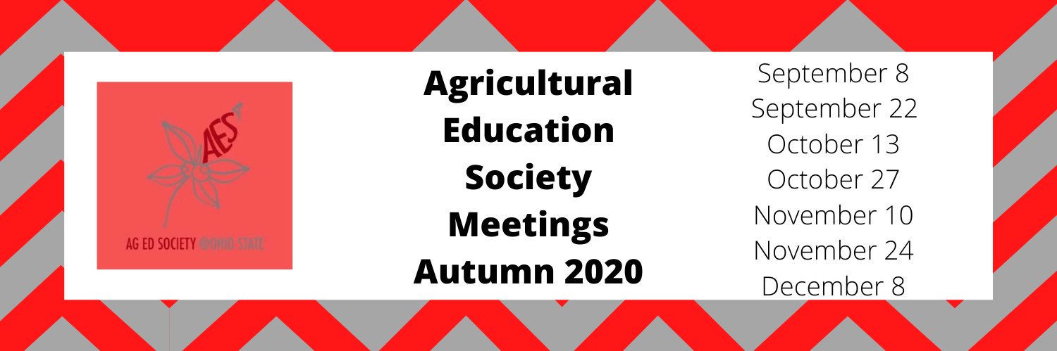 OSU Ag Ed Society banner