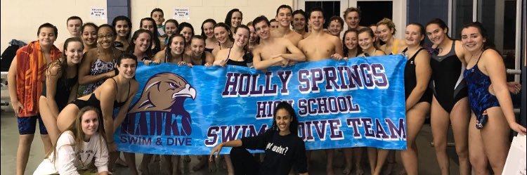 HSHS Swimming banner