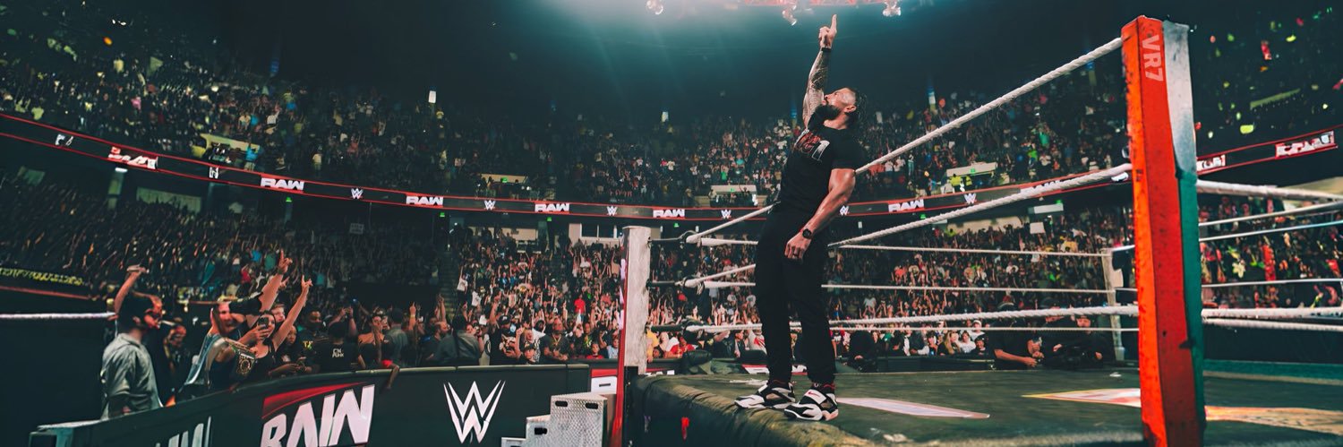 Originally the one. ⊹ NOT @WWERomanReigns. banner