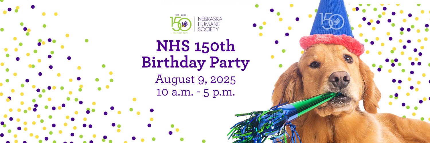 Nebraska Humane Society's banner