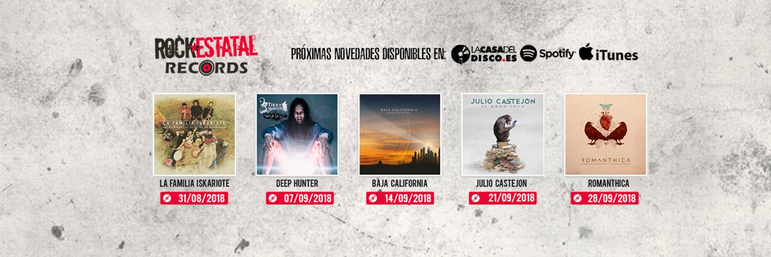 Rock Estatal Records banner