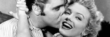 Elvis Presley. Parody banner