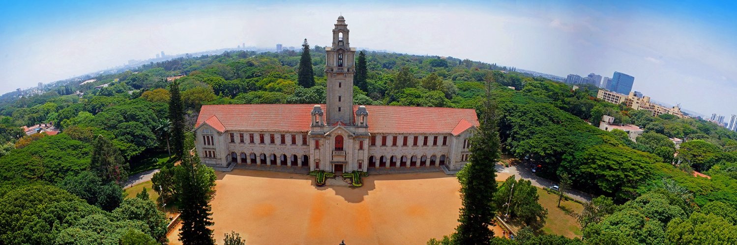 IISc Bangalore's banner