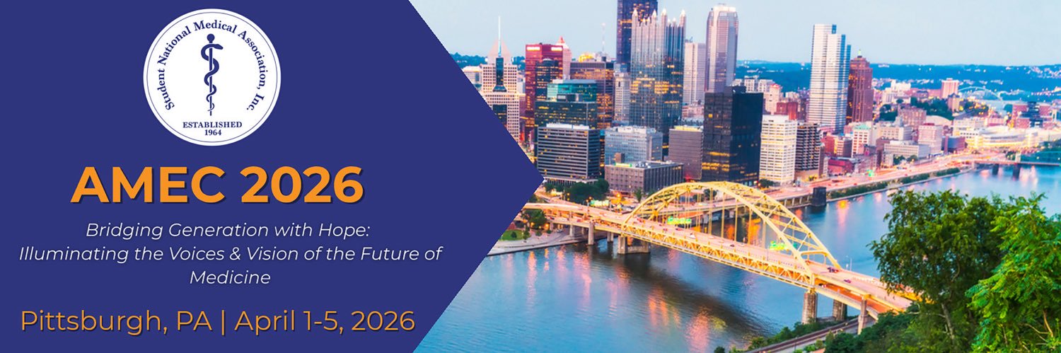 Student National Medical Association, Inc (SNMA) banner