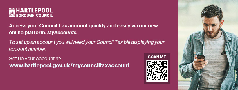 Hartlepool Borough Council banner