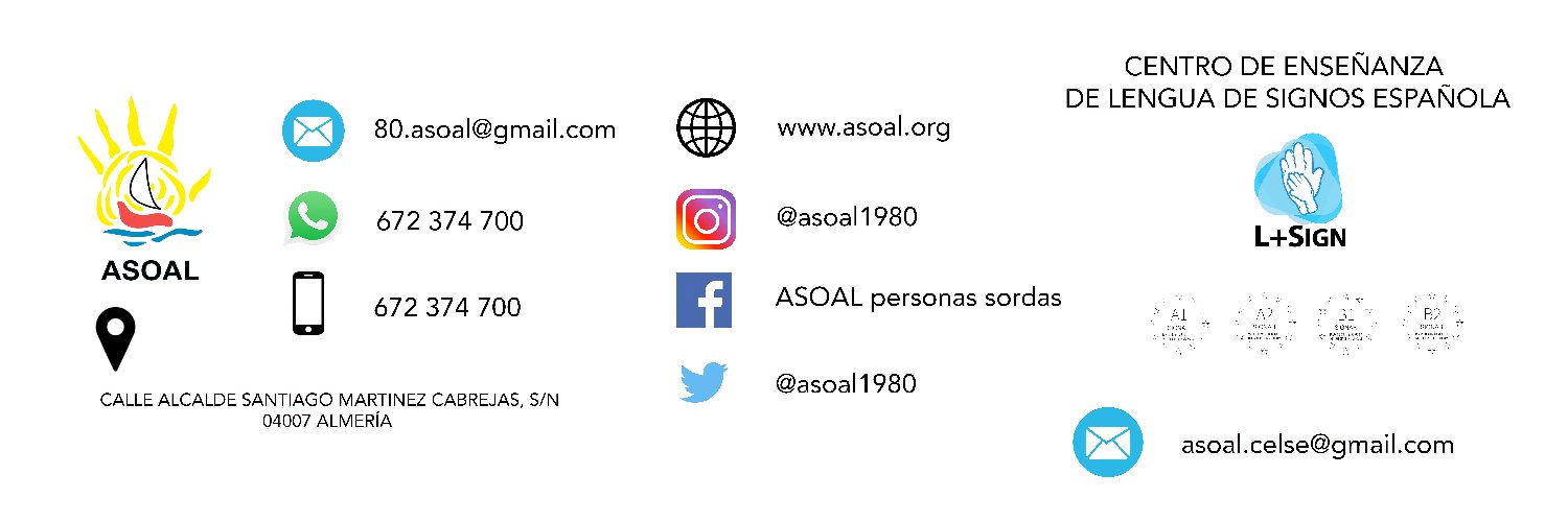 ASOAL Personas Sordas Profile Banner