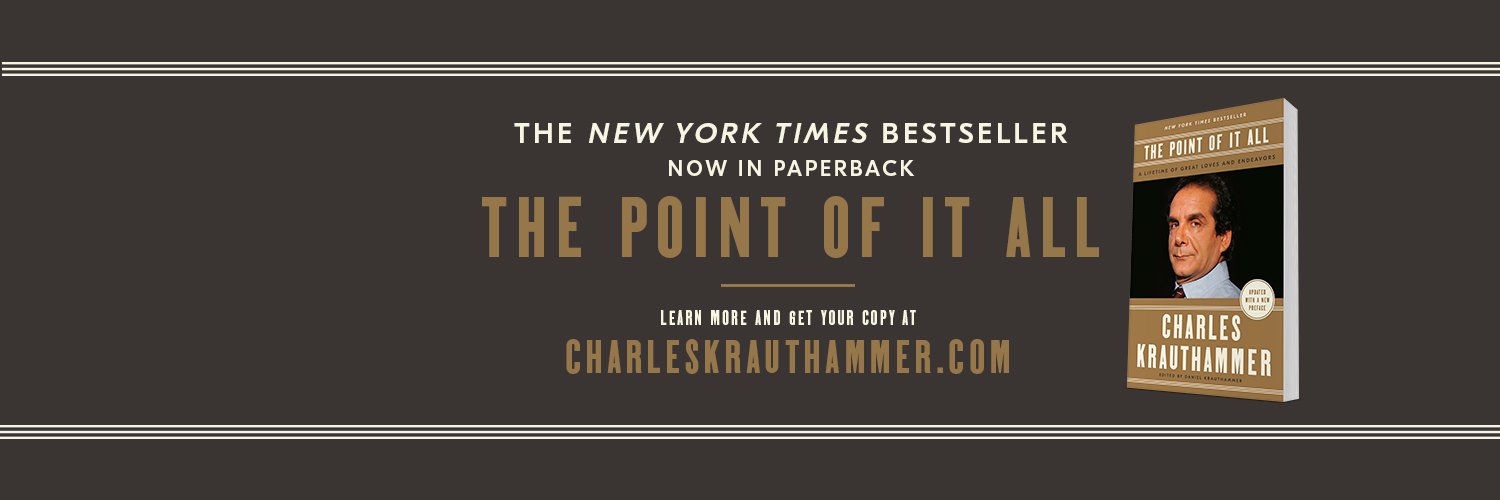 Charles Krauthammer (1950-2018) In Memoriam Profile Banner