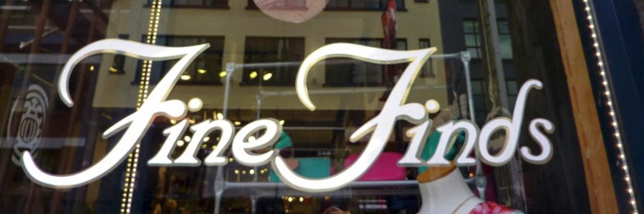 Fine Finds banner