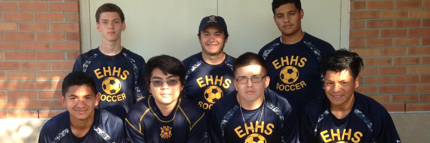 EH Boys Soccer banner