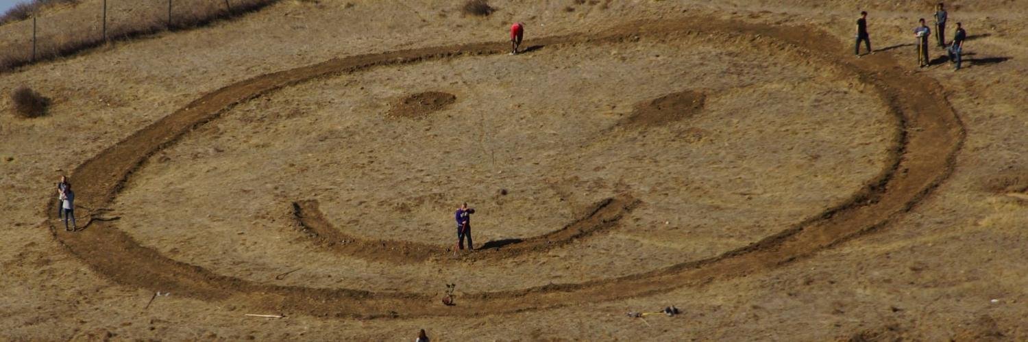 Happy Face Hill is closed banner