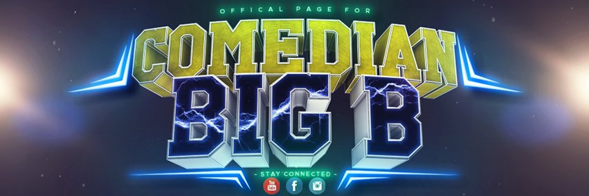 comedianbigb's profile banner image