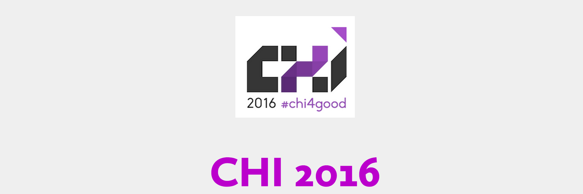 CHI2016 banner