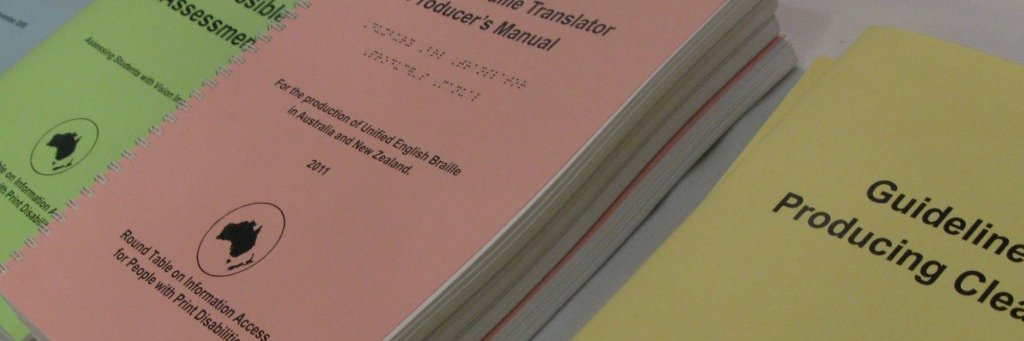 Print Disability banner