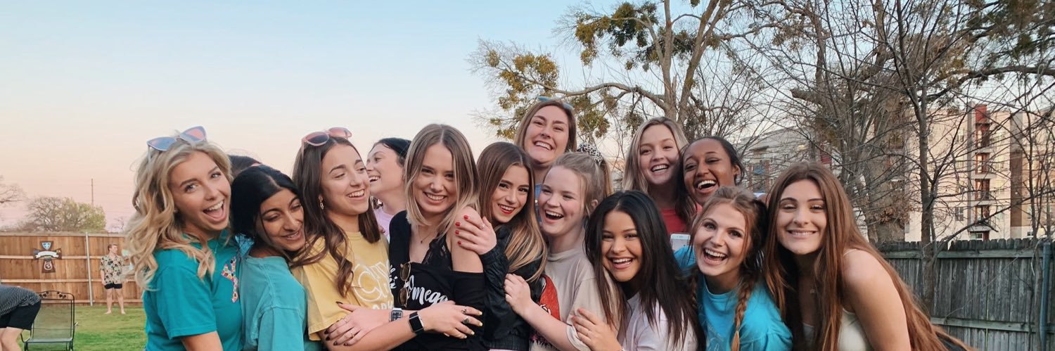 UNT Chi Omega banner