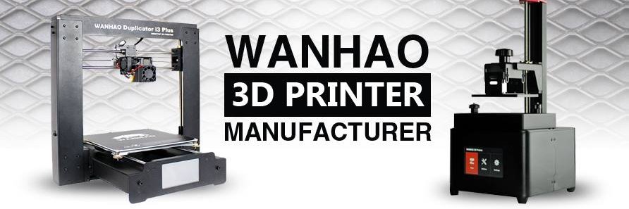 WANHAO 3D PRINTER banner