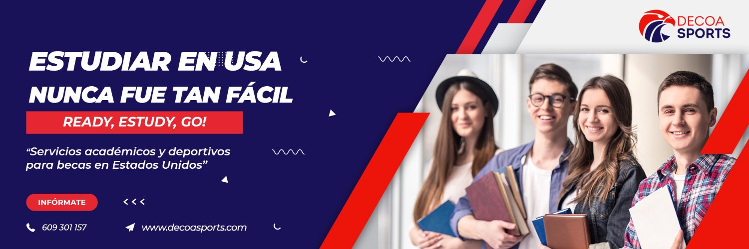 DecoaSports | Becas en USA banner