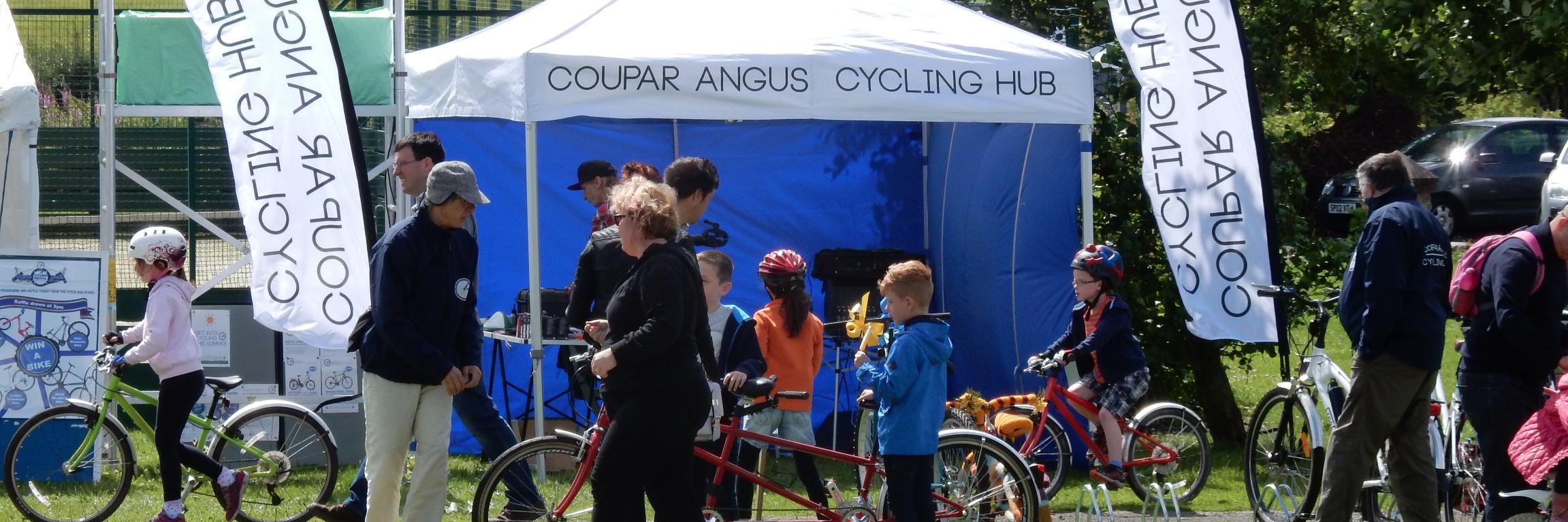 Coupar Angus Cycling banner