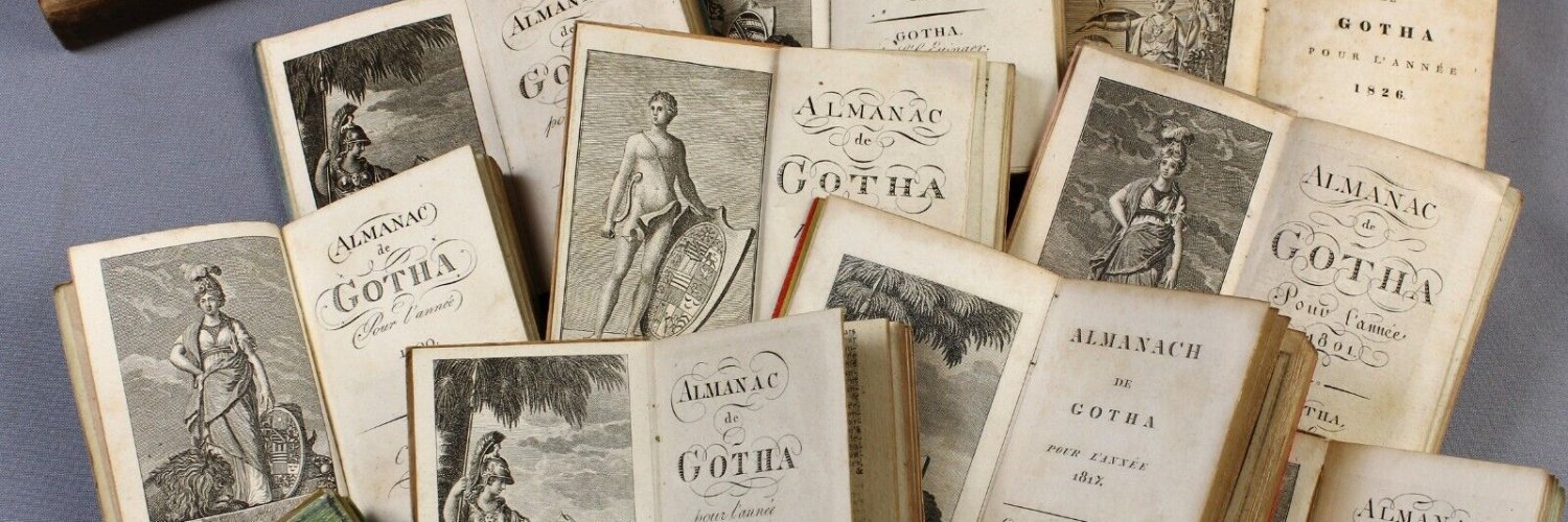 Almanach de Saxe Gotha - Handbuch des Adels's banner