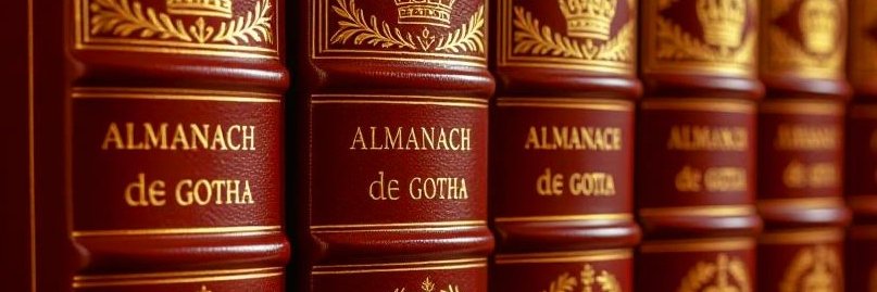Almanach de Saxe Gotha - Handbuch des Adels banner