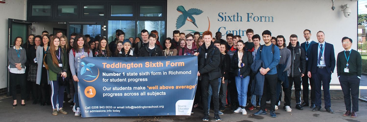 Teddington 6th Form banner