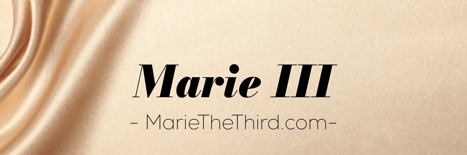 marie_the_third's profile banner image