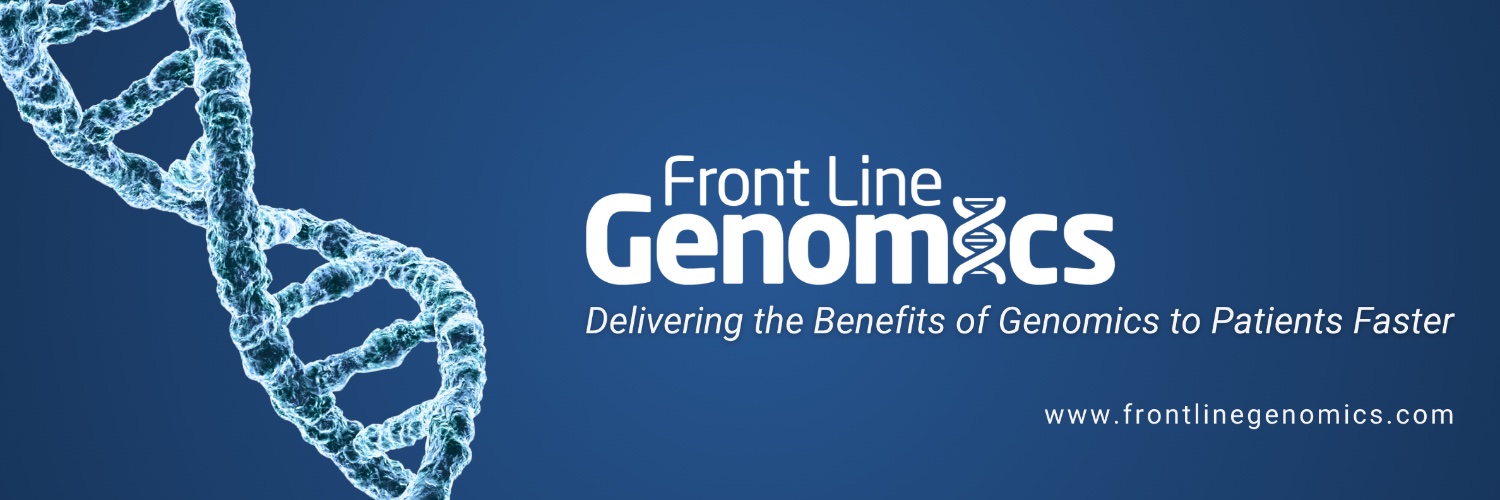Front Line Genomics banner