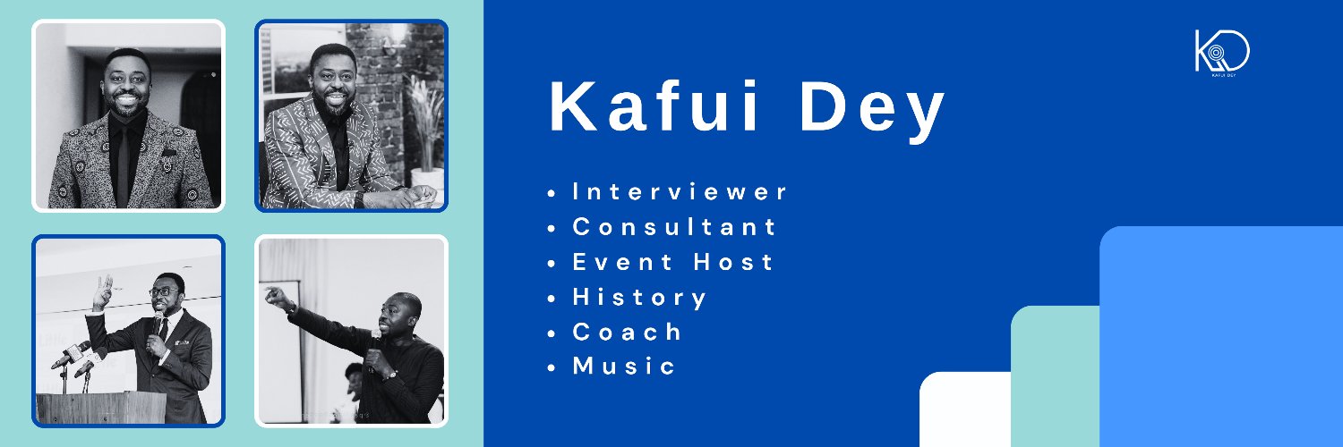 Kafui Dey's banner