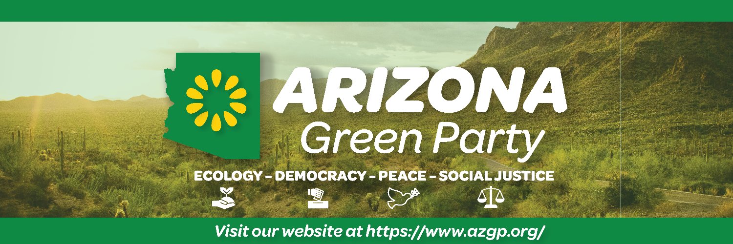 Arizona Green Party 🌻 banner