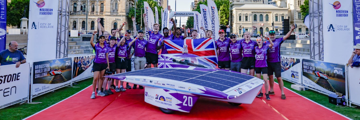 Durham University Solar Car banner