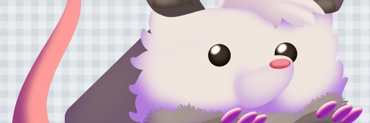 Alness, Possum Vtuber 🔜 your fridge 🍩🐾 banner