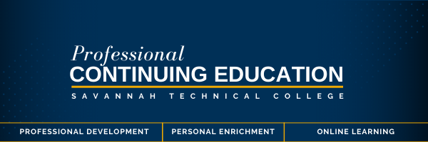 Savannah Tech Continuing Education banner