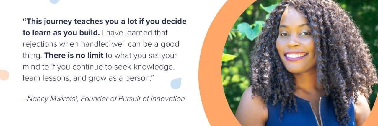 Nancy Mwirotsi founder of PI 515 banner