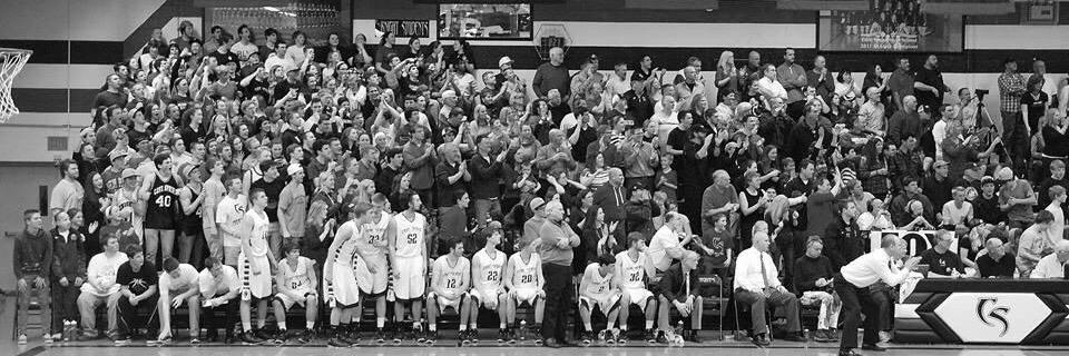 Cave Student Section banner