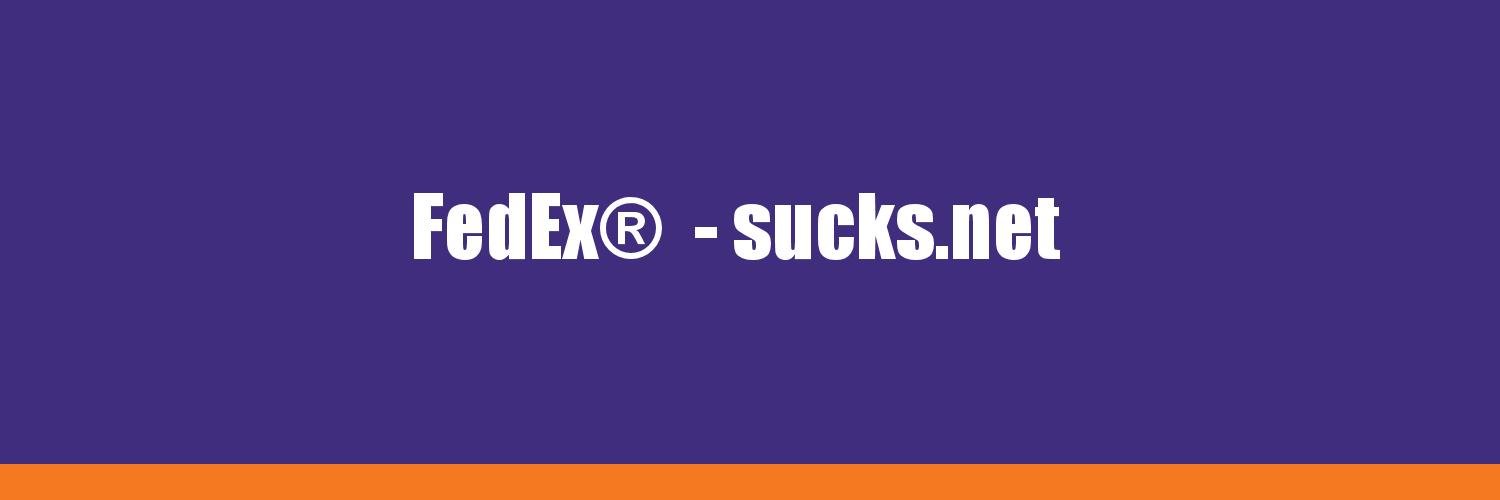 fedex_sucks's profile banner image