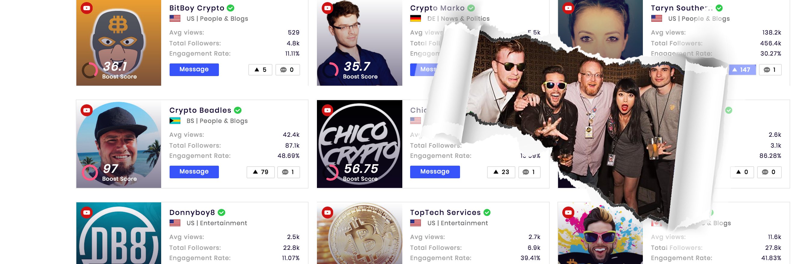 CryptoInfluence banner