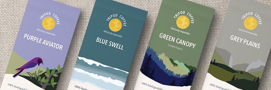 Tripod Coffee Capsules banner