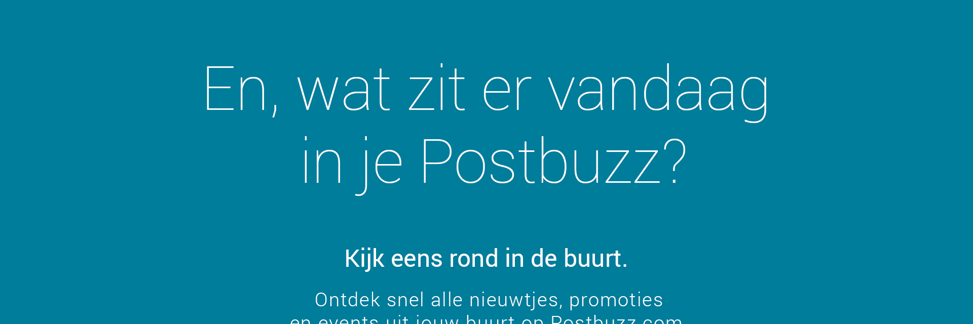 Postbuzz banner
