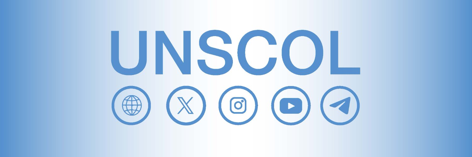 UNSCOL's banner