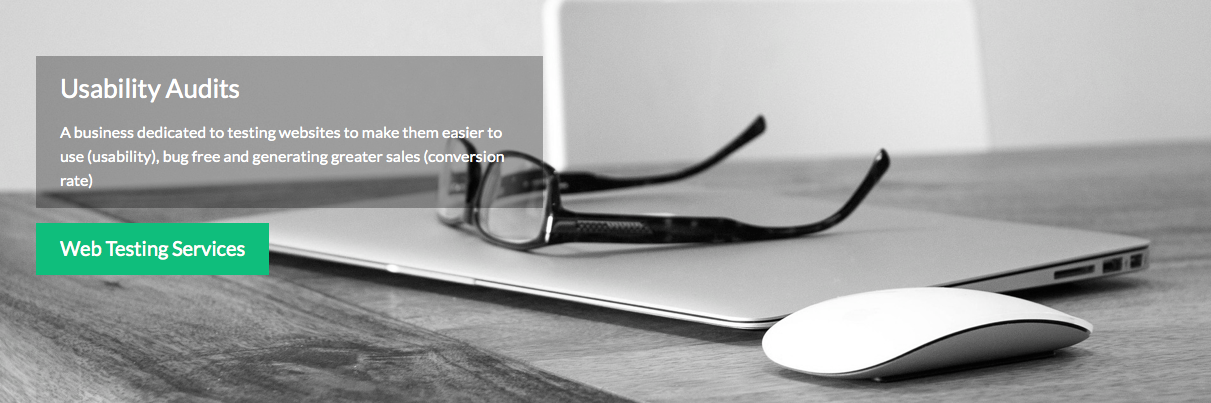 Usability Audits banner