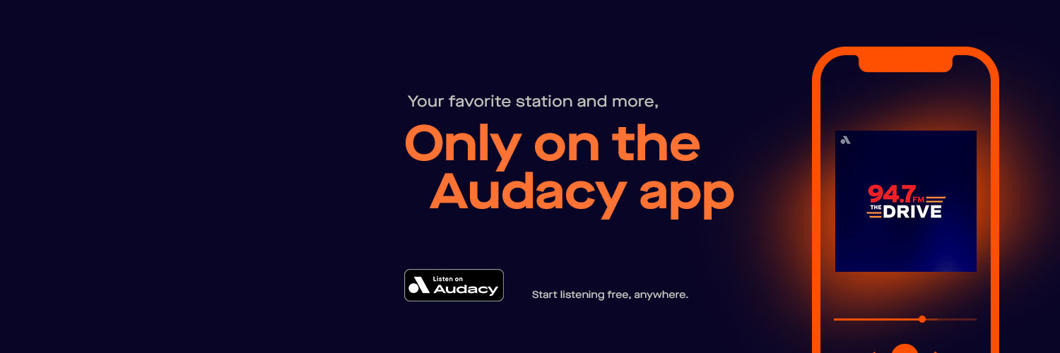 94.7 the Drive banner