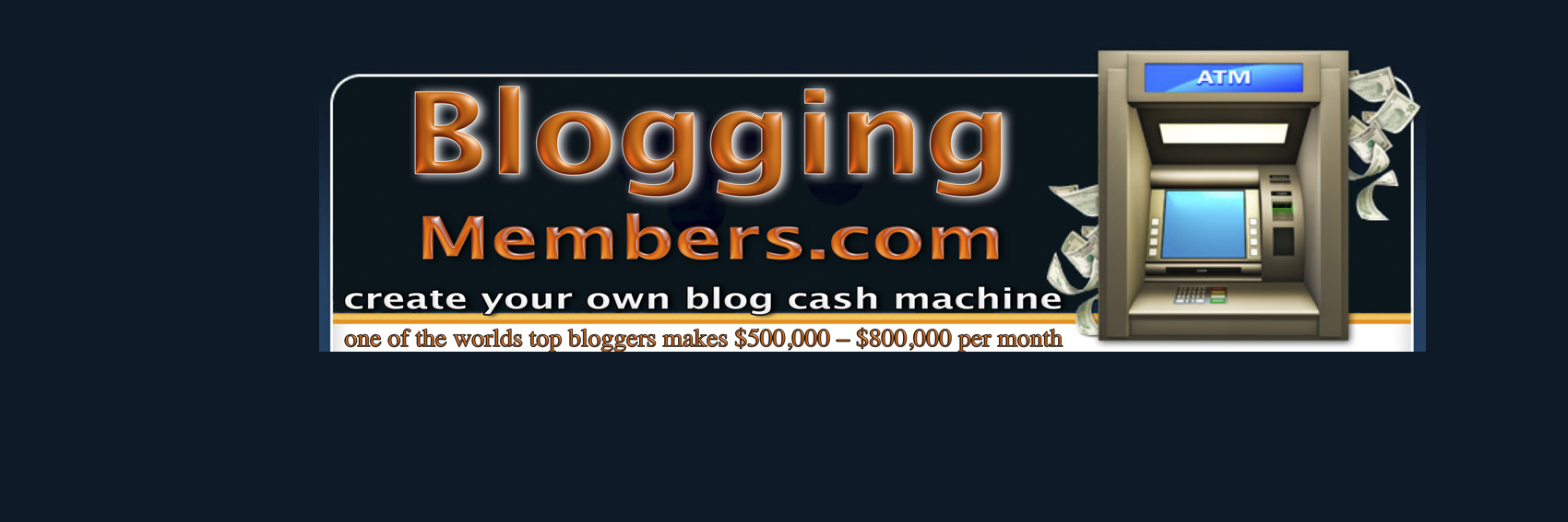 BloggingMembers's profile banner image