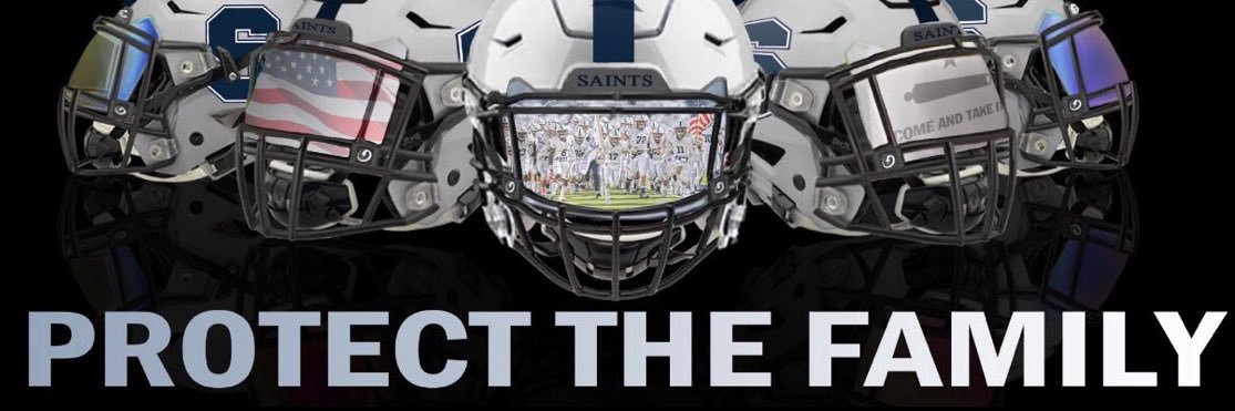 All Saints' Football banner