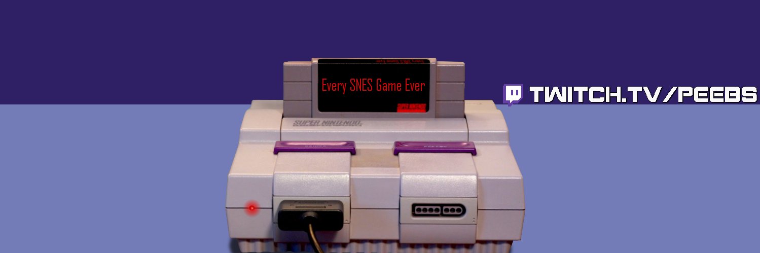 Peebs - SNESManuals.com banner