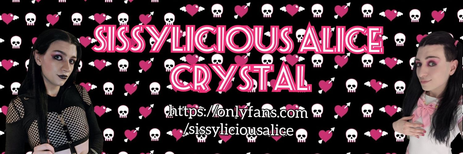 ⚛️ Sissylicious Alice Crystal 💜 banner