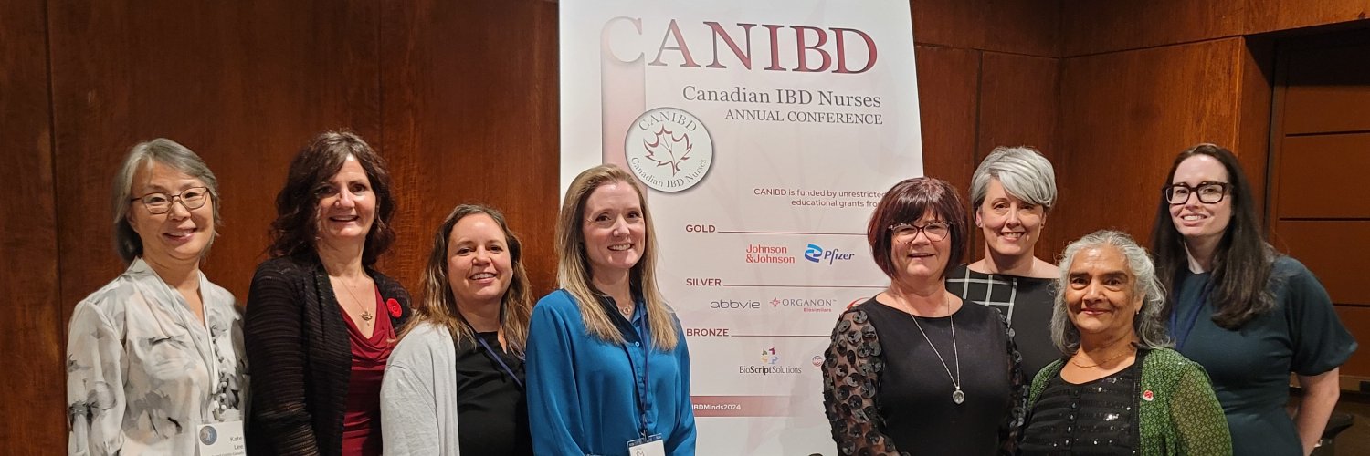 Canadian IBD Nurses (CANIBD) banner
