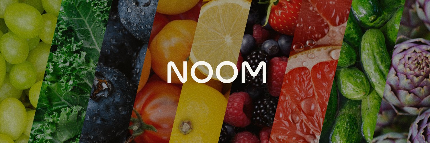 Twitter banner for @noom