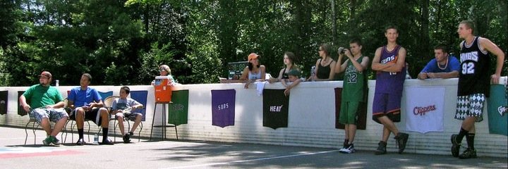 Mini Basketball banner